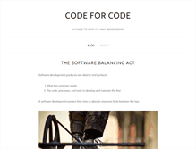 Tablet Screenshot of codeforcode.com